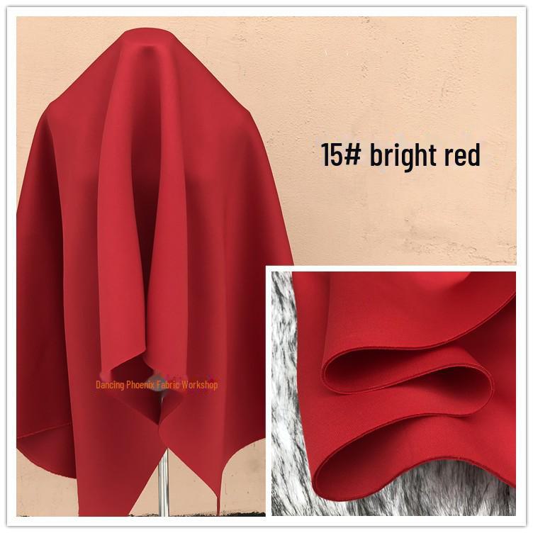 320 г утолщенного шелкового хлопкового трикотажного полотна для эластичного силуэта