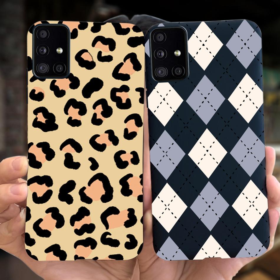 Милый Мультяшный Чехол Для Телефона Samsung Galaxy M51 M31 Конфетный Цвет Мягкий Силиконовый Задний Чехол Для Samsung M51 SM-M515F M31 Prime M315F