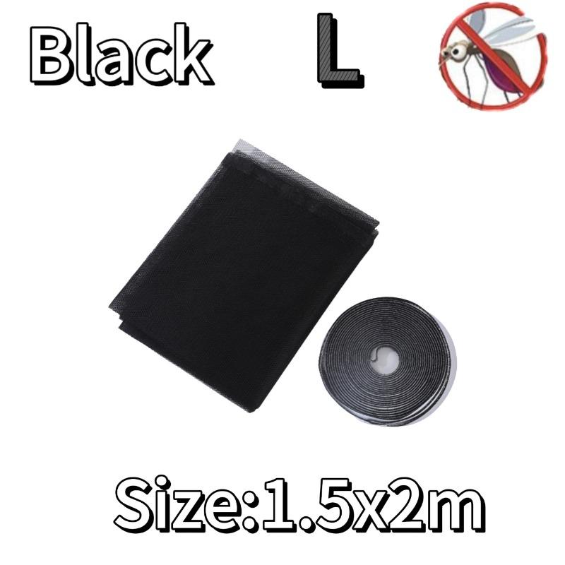 DIY Mosquito Net Self-adhesive Indoor Anti-insect Fly Screen Curtains Window Net Protections Mesh Home Textile Bed Garden