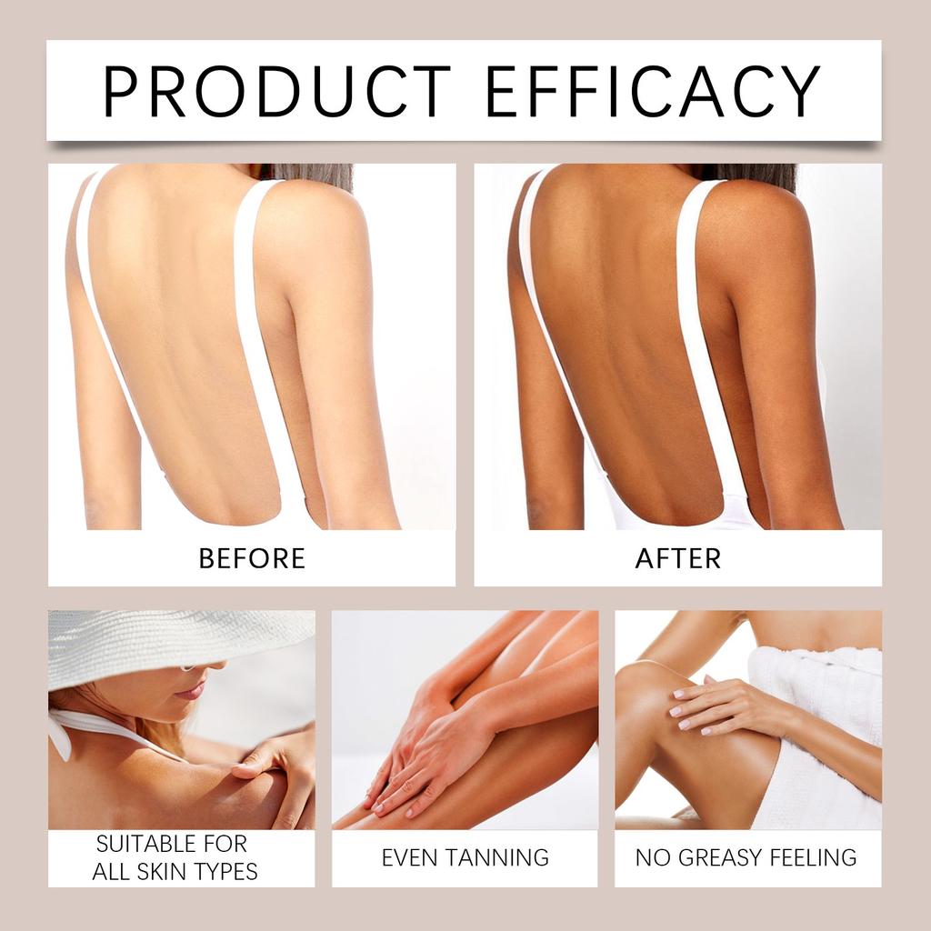Крем для загара без солнца для тела Крем для загара без солнца для загорелой кожи
