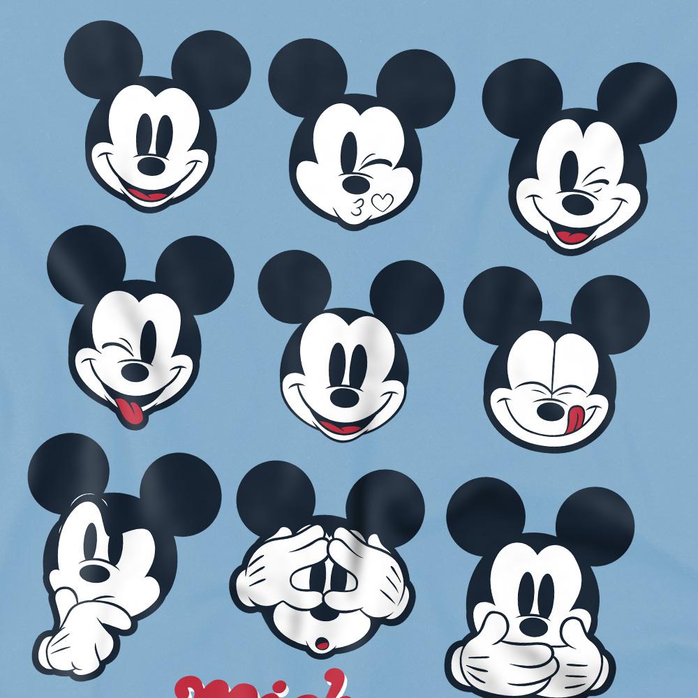 Mickey Mouse Childrens/Kids Faces T-Shirt