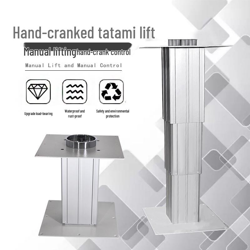 Японский алюминиевый сплав ручной подъемный стол для татами