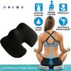 Premium Orthopedic Seat Cushion With Memory Foam For Coccyx Pain And Numbness Relief