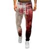 Men's Halloween Print Trousers Men's Casual Sports Trousers With Drawstring