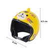 1Pc Chicken Helmet Small Pet Hard Hat Bird Quail Pigeon Hat Headgear Pet Bird Helmet DIY Cartoon Character Helmet Pet Supplies