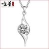 Weihua, Tianyu Pendant Necklace Silver Plated Jewelry Vintage Jewelry Natural Crystal Necklace Jewelry