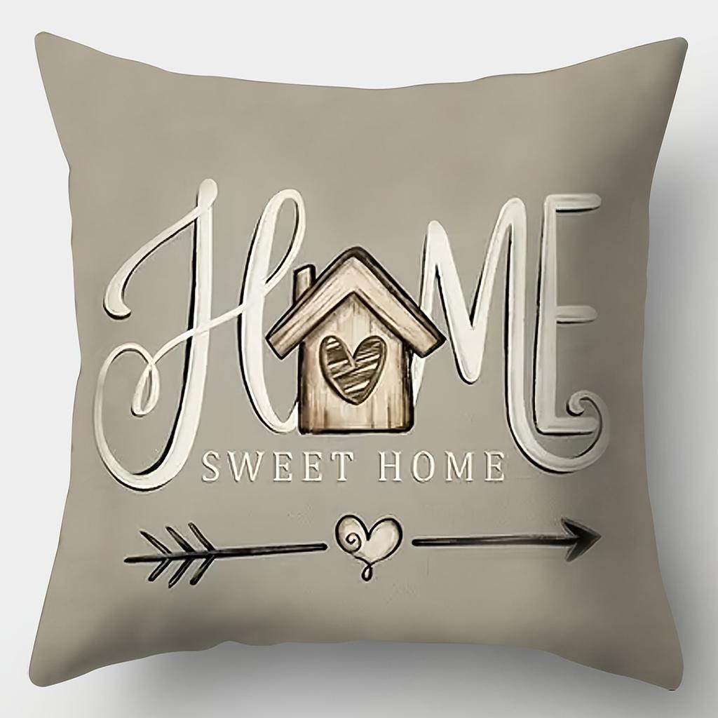 Home Decoration Pillowcase Bottle Floral Pattern Printing Pillowcase Living Room Sofa Cushion Cover Bedroom Room Decoration