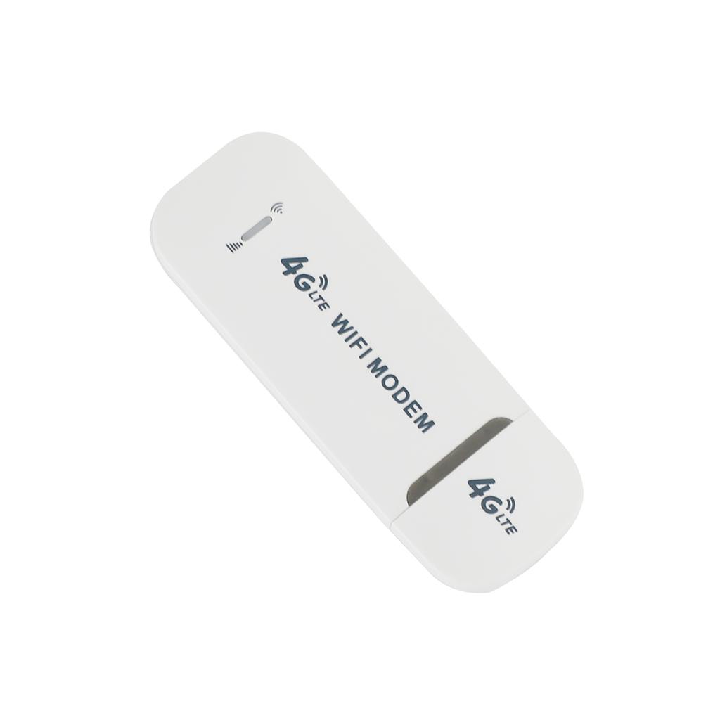 Unlocked 4G LTE Modem Wireless Router USB Dongle Mobile Broadband WIFI White