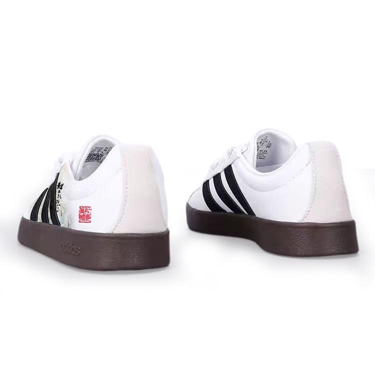 adidas Neo VL Court 2.0 Модные Низкие Скейтбордические Кроссовки Унисекс Белые ID6015(Команда181-)