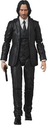 MAFEX 212 ДЖОН УИК ГЛАВА Окрашенная Экшн-фигурка Высота примерно 160 мм Нет. (ДЖОН УИК 4) Фигурка без масштаба,