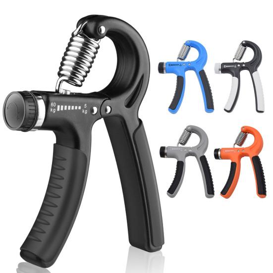 Grip Strength Trainer 5-60KG Resistance Adjustable Men Women Forearm Exerciser Hand Grip Power Strengthener Developer Fitness Equipment