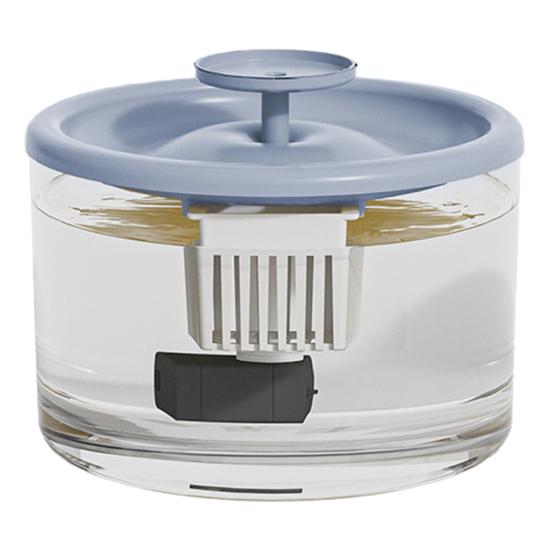 1,5 л фонтанчик для кошек автоматический питьевой фонтанчик для домашних животных тихий диспенсер для воды для домашних животных с прозрачным резервуаром для домашних кошек и собак