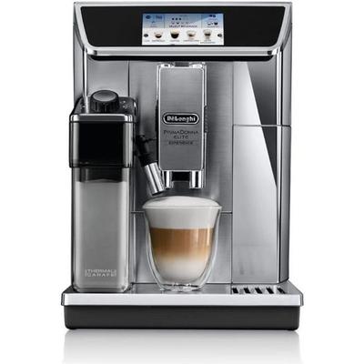 Кофемашина эспрессо с кофемолкой - De'Longhi - Primadonna elite - ECAM650.85.MS - 28 рецептов - Серый