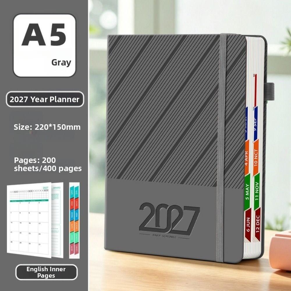 Wear-resistant 2027 Schedule Planner Notepad 12 Months To-do List Notebook Business
