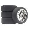 1/10 flat running sponge tire RC tire professional racing unlimited HSP94,123 Sakura D4 Tiangong TT02 flat sports car