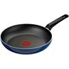 Сковорода Tefal 24 см Только для газовой плиты Антипригарное покрытие Королевский синий Интенсивная D53304