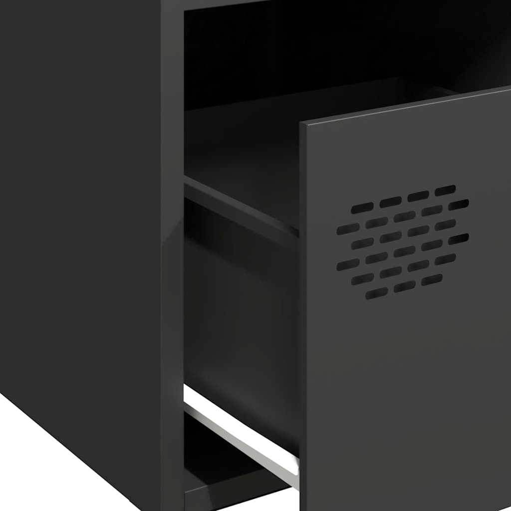 Sideboard Black 35 x 39 x 73.5 cm Cold Rolled Steel