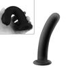 Alip Anal Beads Anal Plug Silicone with Suction Cup Anal Goods Anal Plug Anal Plug for Men Women Adult Goods Black (M)