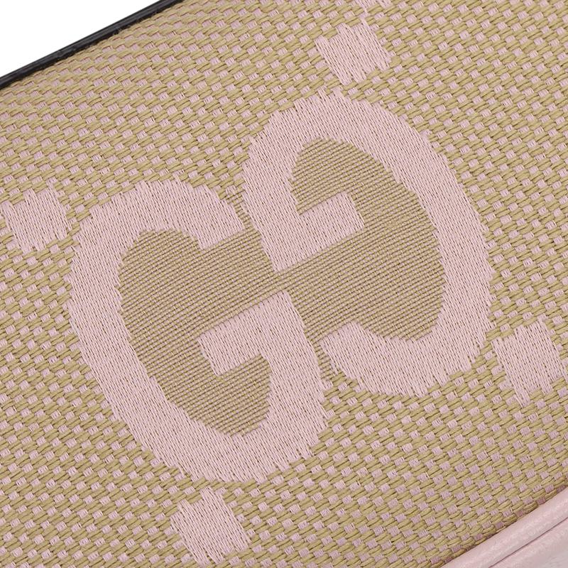 Gucci Ophidia Сумка на плечо Мини Женская Сумки 658551-UKMBG-9550 с узором Super Double G, на молнии, из канваса и кожи