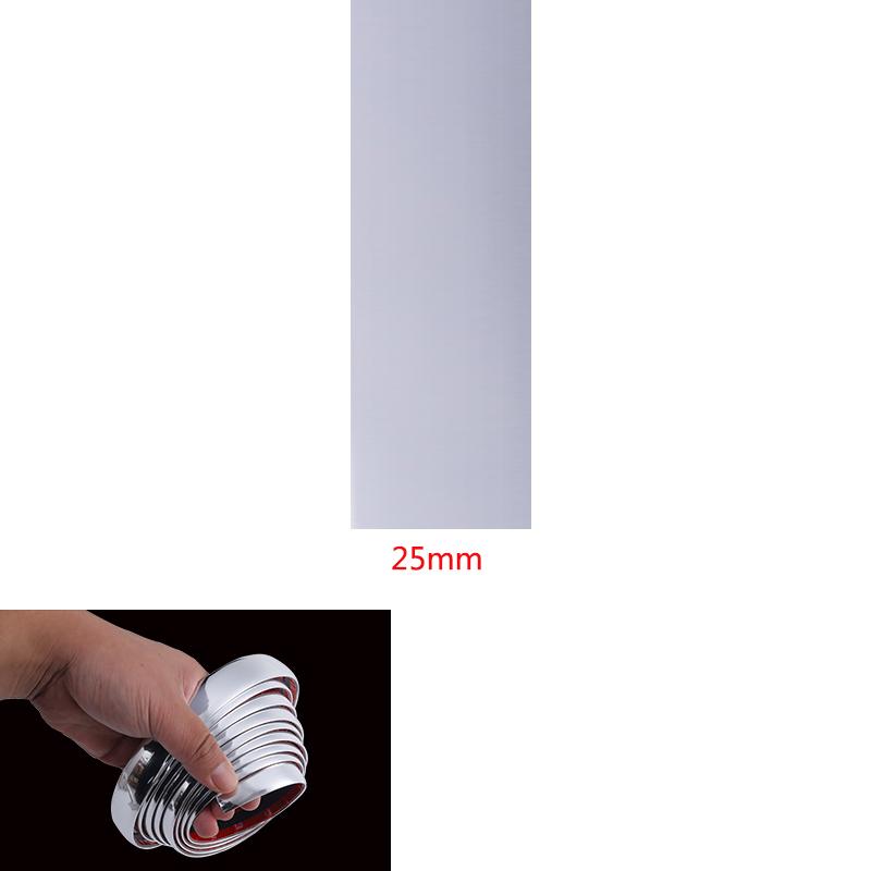 Хромированная молдинговая накладка на дверь автомобиля, защитные наклейки на бампер, решетка, лента для предотвращения столкновений, защитная пластина на кромке двери, яркая наклейка