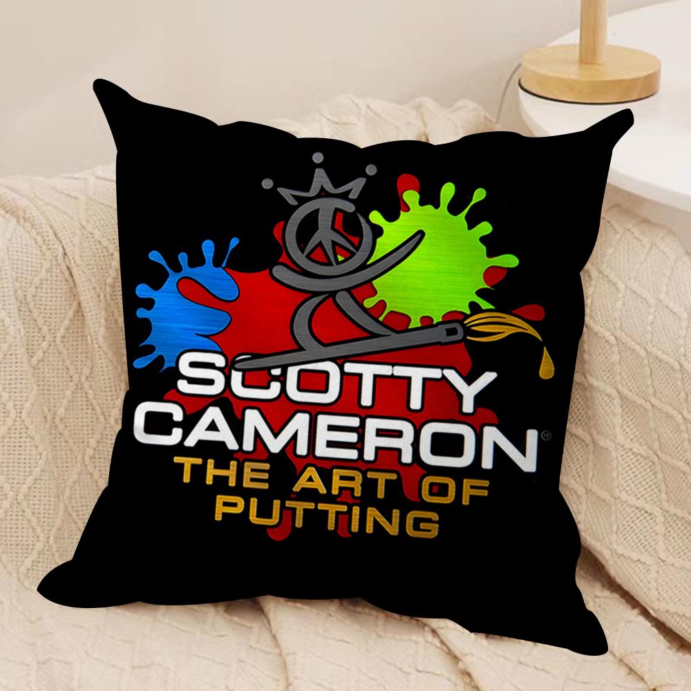Новая декоративная наволочка S_Scotty Art C_Camerons, шелковистый короткий плюш, двусторонняя печать, для дивана, все сезоны, декор для дома