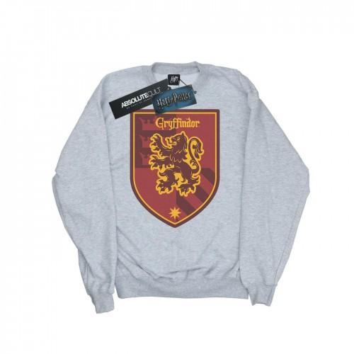 Harry Potter Mens Gryffindor Crest Flat Sweatshirt
