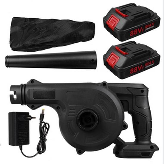 1000 Вт 2 в 1 беспроводной электрический воздуходувка для вакуумной очистки воздуходувка для выдувания и всасывания листьев пылесборник для батареи Makita 18 В