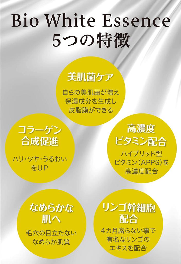 Bionist Highly Concentrated Vitamin Serum Beautiful Skin Bacteria Lactic Acid Bacteria Produced Substances High Penetration Vitamin C Bio White