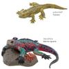 Carolata Reptile Figure 3D Encyclopedia Crocodile 8 Species with Realistic Figure Box Toy Educational Toy Present Gift Food Sanitation Law Christmas