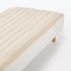 MUJI Kapok Blend Double Gauze Mattress Pad (SD, 120 X 200 Cm, Natural Color) 84680106