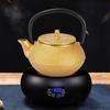 0.3L Cast Iron Teapot Stainless Steel Infuser Small Teapot Iron Tea Kettle  Gift For Tea Lovers