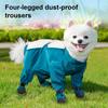 Водонепроницаемые сапоги для собак, сапоги с подвязками для домашних животных, защита для живота и лап для маленьких и средних щенков, штаны для защиты от дождя и снега, леггинсы для собак для прогулок на свежем воздухе