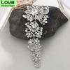Weimanjingdian Brand Crystal Rhinestones Large Size Brooches For Wedding Bouquets Decorative Jewelry