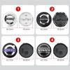 4Pcs 64mm Auto Wheel Center Caps for Volvo S40 S60 S80L XC60 XC90 V40 V50 V90 T6 - Premium Car Hub Cover Replacement Accessories