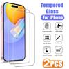 2Pcs Tempered Glass for IPhone 16 15 14 13 12 11 Pro Max Screen Protector for iPhone 7 8 14 15 Plus SE X XS XR Protective Glass