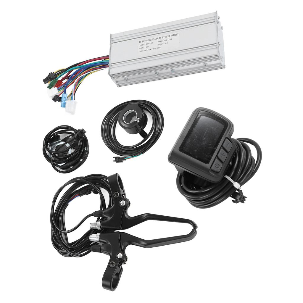 35A Controller EN06 Panel with Thumb Throttle Power Assist Sensor Electric Bike Scooter Conversion