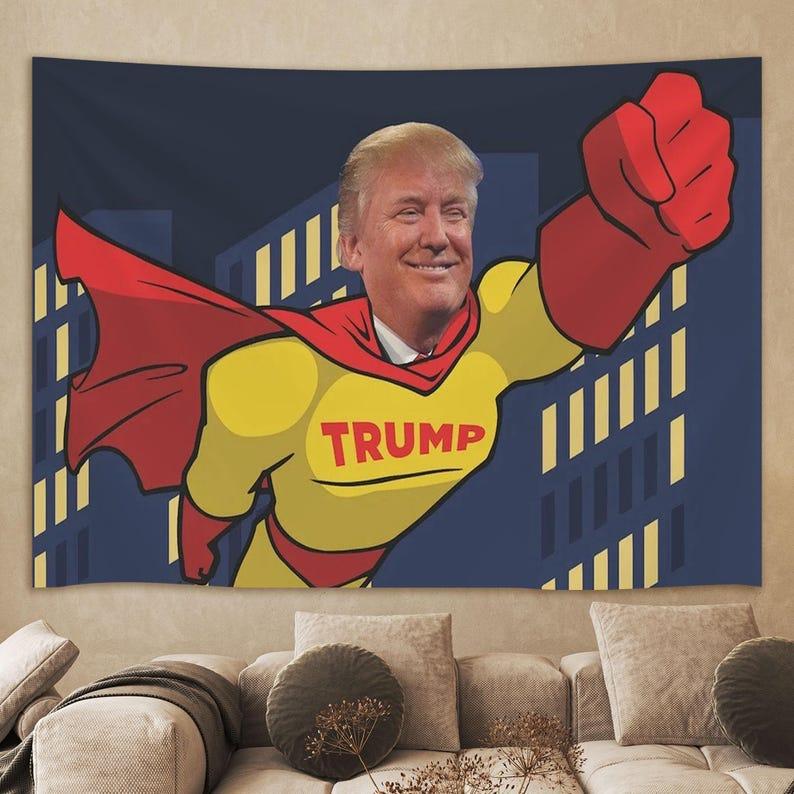 Donald Trump tapestry