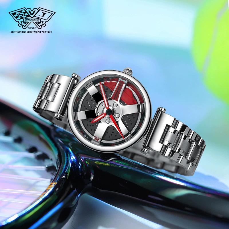 SVJ Женские Трехмерные Полые Кованые Диски Каллиперы Rims Часы