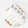 Women White Socks Cotton Cute Funny Socks Anime Kawaii Smiley Harajuku Designer Socks Christmas Family