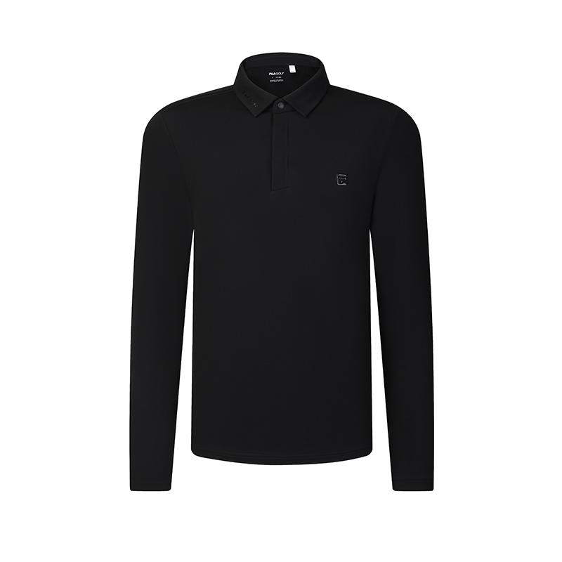 Новая мужская рубашка поло из серии FILA Golf, цвет «черный питч» A11M445209FBK