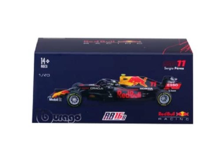 Bburago 2021 Серия Signature RB16B Формула 1 F1 11 Серхио Чеко Перес Гоночный спортивный автомобиль Литая модель 1/43 №