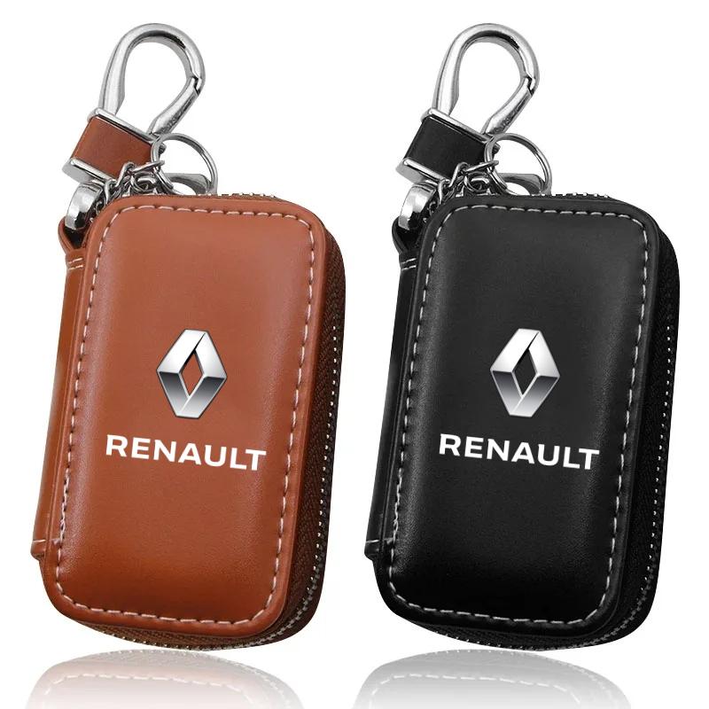 For Renault 2026 New Hub Caps Car Key Case Keys Full Cover Protection Shell Bag For Renault Megane 2 3 Clio Scenic Duster Kaptur