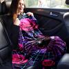 1pc Spider Printing Lightweight Flannel Blanket, Comfortable and Warm Blanket, for Camping Sofa Bed and Couch Office, Suitable for Gift Blank