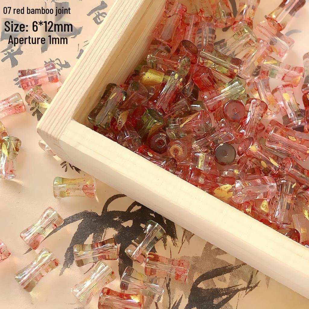 Китайские бамбуковые бусины-разделители лэмпворк для изготовления украшений своими руками