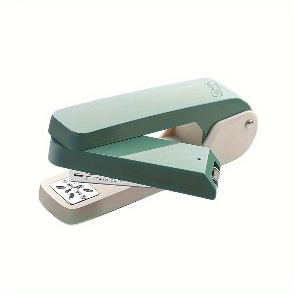 Metal Desktop Stapler 360-degree Rotating Paper Stapling Machine Labor-Saving Stapler  Business