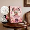 Disney Картина Минни Пирл Арт 5D DIY Полная Алмазная Вышивка Мозаика Набор для Вышивания Крестом Декор для Дома и Комнаты