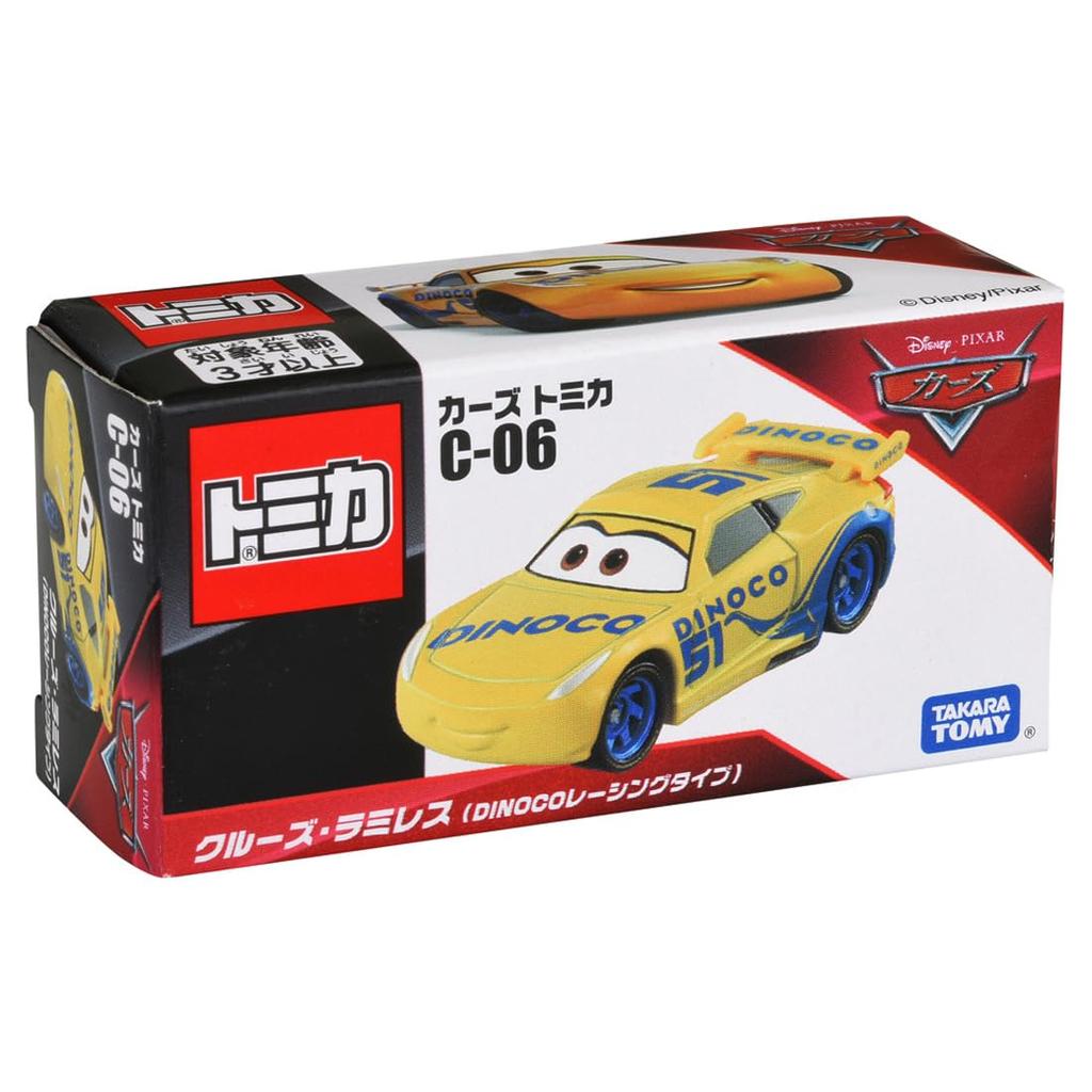 TAKARA TOMY Cars Tomica Cruz Ramirez Racing Mini Car Car Toy Ages Boxed Passes Toy Safety Standards ST Mark Certification TOMICA "Disney C-06 (DINOCO