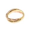Cartier B4235148 #8(Размер Японии) кольцо золото K18 желтое золото/K18 розовое золото Женское