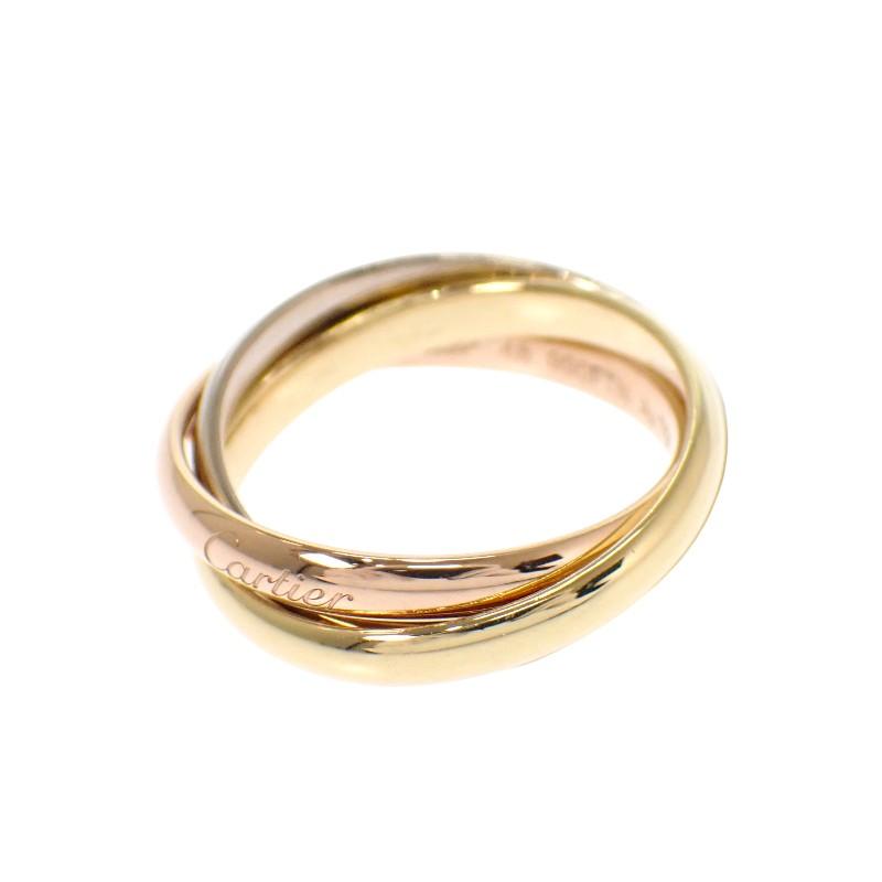 Cartier B4235148 #8(Размер Японии) кольцо золото K18 желтое золото/K18 розовое золото Женское