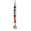 Natural Irregular Stone Pendant Heart Shaped Crystal Original Car Pendants Life Tree Dreamcatcher Handmade Hanging Decorations